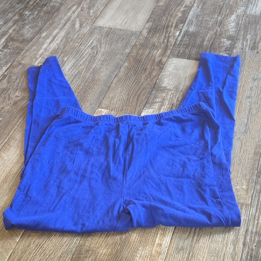 Zenana Outfitters Cobalt Blue Stretch Leggings